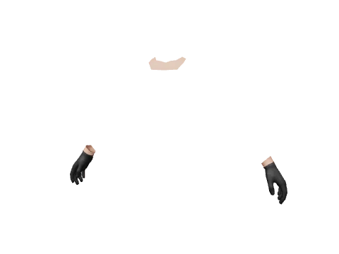 Black Leather Gloves
