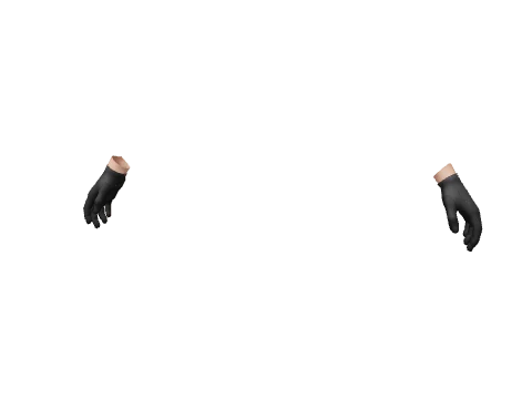 Black Leather Gloves