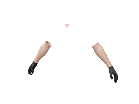 Black Leather Gloves