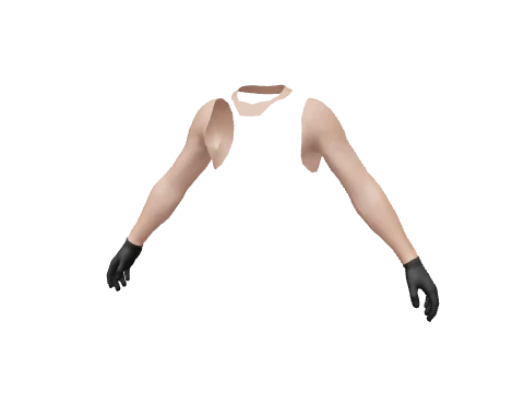 Black Woolen Gloves