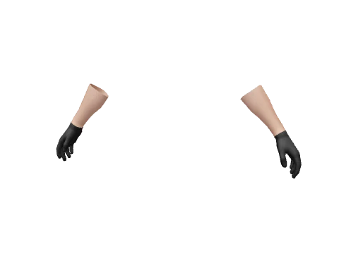 Black Woolen Gloves