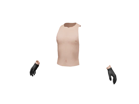 Black Woolen Gloves