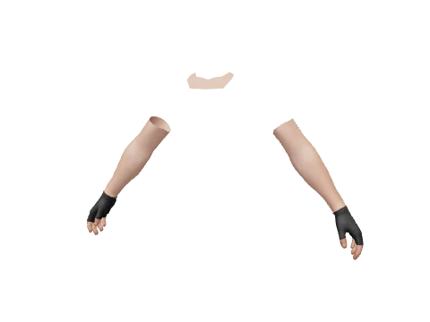Black Fingerless Gloves
