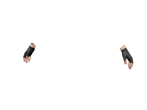Black Fingerless Gloves