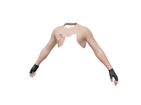 Black Fingerless Gloves