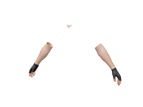 Black Fingerless Gloves