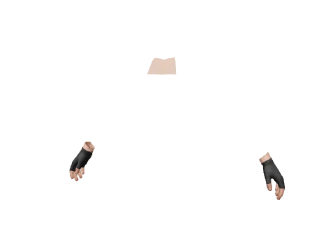 Black Fingerless Gloves