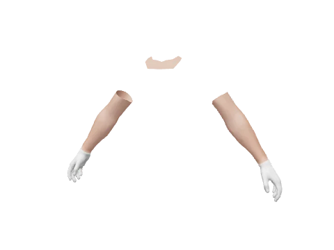 White Cotton Gloves