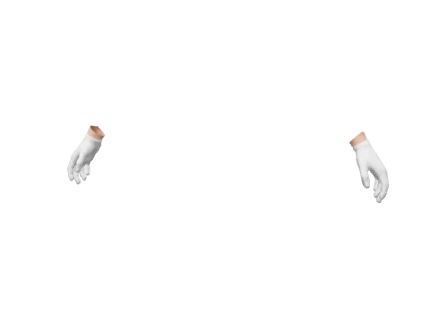 White Cotton Gloves