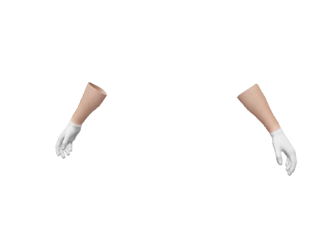 White Cotton Gloves