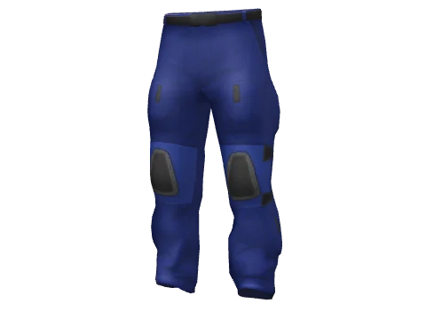 Blue Knee Pad Cargos