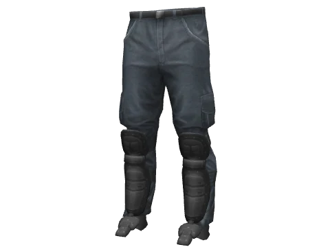 Dark Gray Guarded Cargos