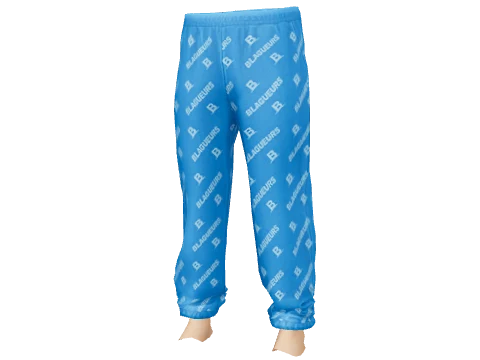 Blue Blagueurs Cuffed Sweats