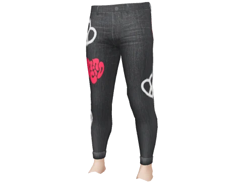 Black Cimicino Embroidered