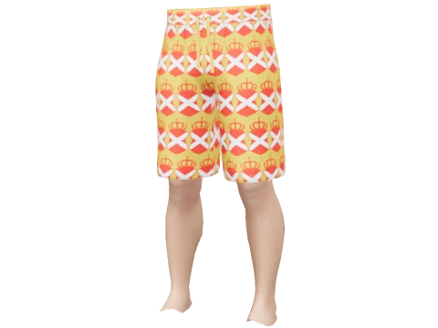 Gold Pisswasser Shorts