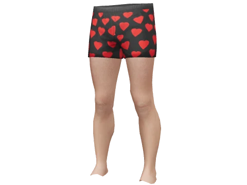 Love Heart Boxer Shorts