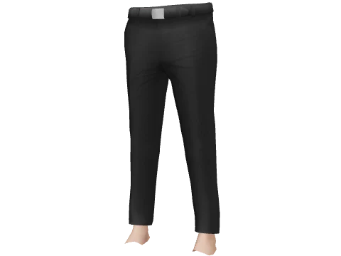 Black Skinny Suit Pants