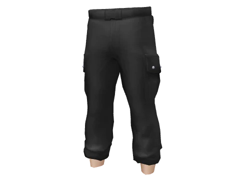 Black Combat Pants