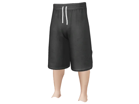 Black Jogging Shorts