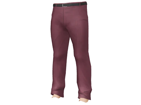 Red Shiny Pants