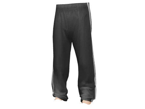 Black Tracksuit Pants