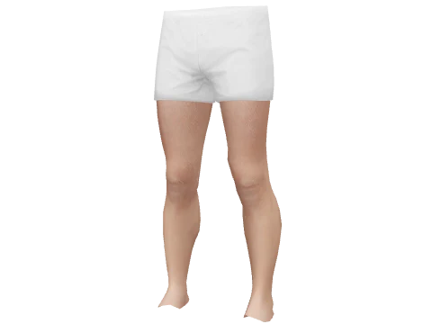 White Boxer Shorts