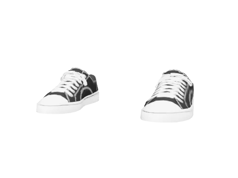 Black Low Canvas