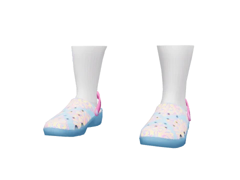 Blue SC Baroque Ugglies & Socks