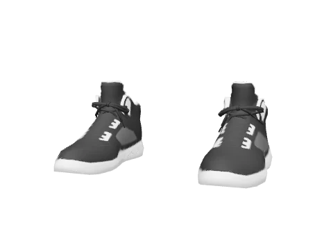 Black Hi Top 69 Sneakers