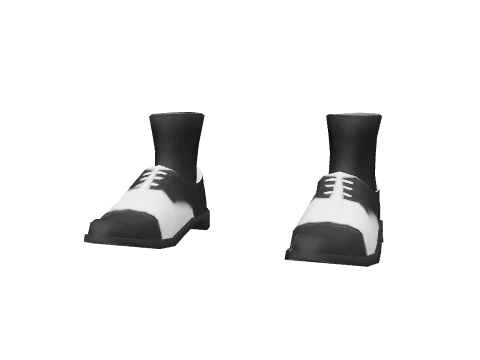 Black Toe Oxfords