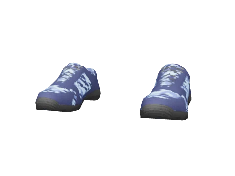 Blue Digital Cross Trainers
