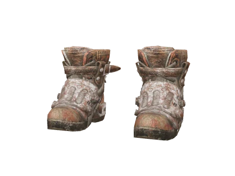 Brown Plated Boots