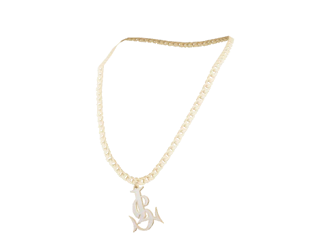 White Enamel LS Pendant