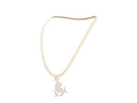 White Enamel LS Pendant