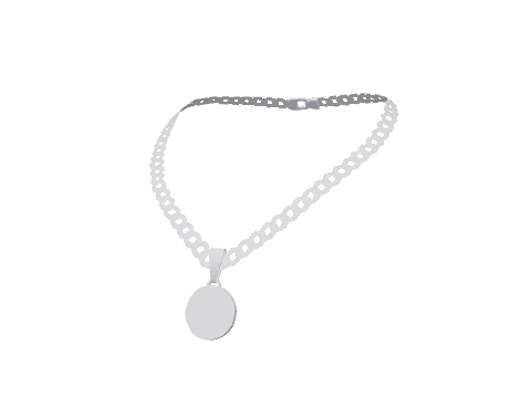 Thick Silver Necklace