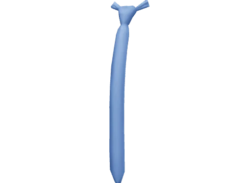 Blue Skinny Tie