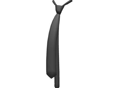 Charcoal Loose Tie