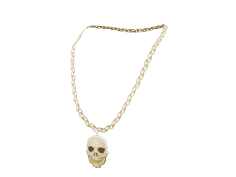 Gold Skull Necklace