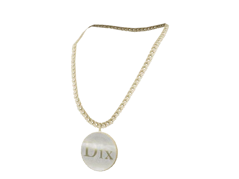 Gold Dix Necklace