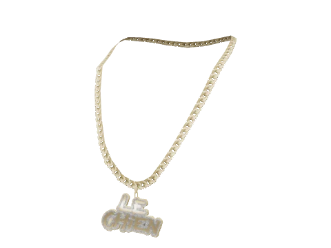 Gold Le Chien Necklace