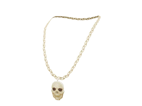 Gold Skull Necklace