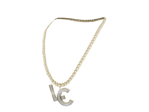 Gold LC Necklace