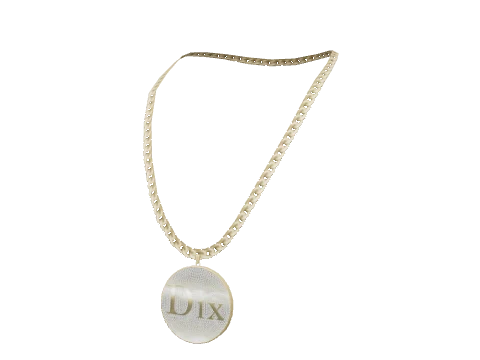 Gold Dix Necklace