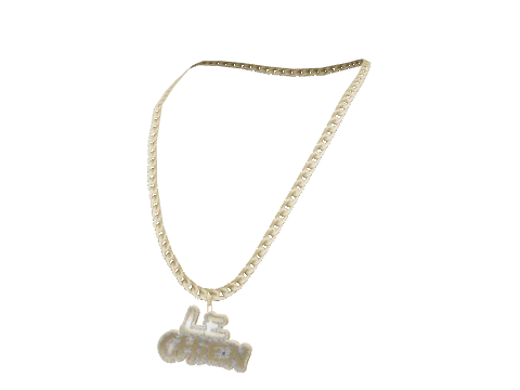 Gold Le Chien Necklace
