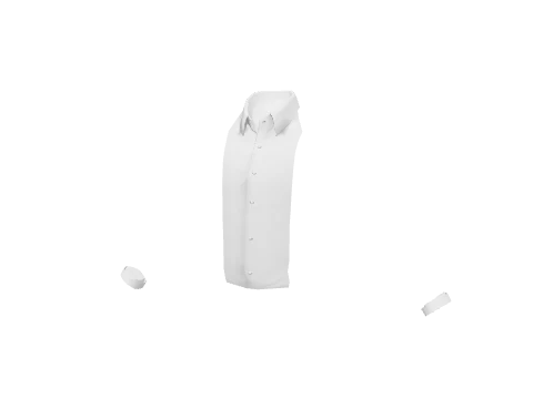 White Cuffed Shirt