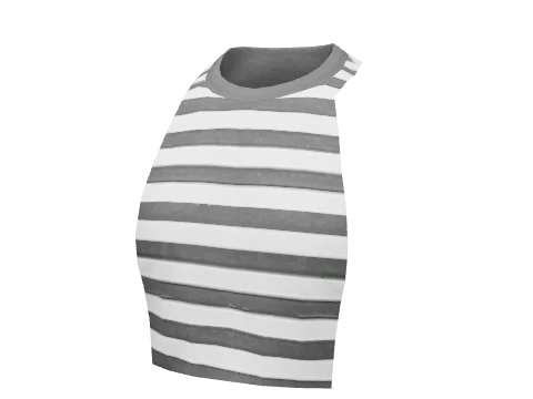 Gray Striped T-Shirt