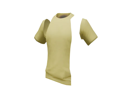 Gold Shiny T-Shirt