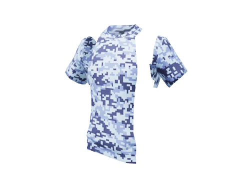 Blue Digital T-Shirt