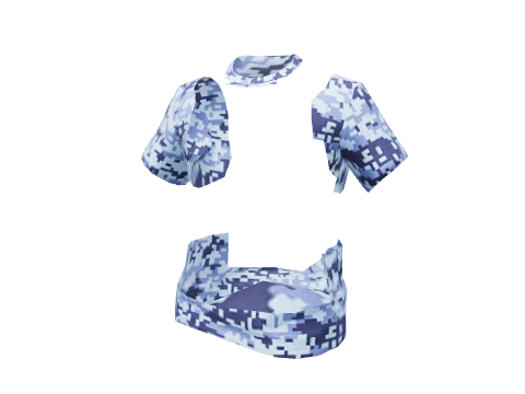 Blue Digital T-Shirt