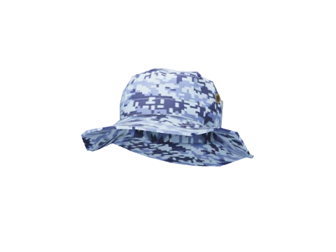 Blue Digital Boonie Down